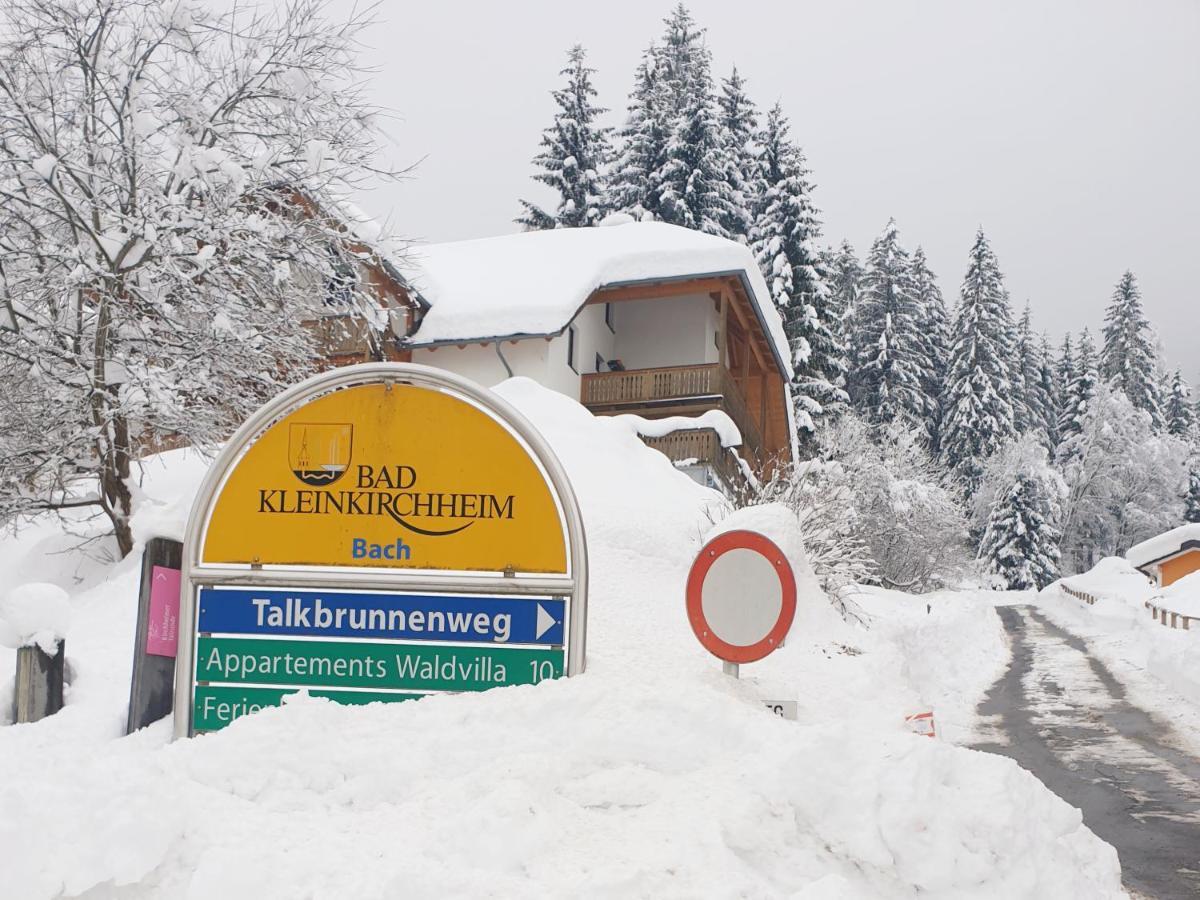 Waldvilla Bad Kleinkirchheim Exteriér fotografie